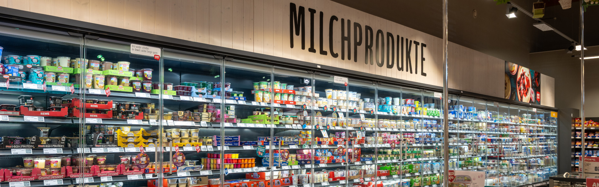 Milchprodukte Abteilung